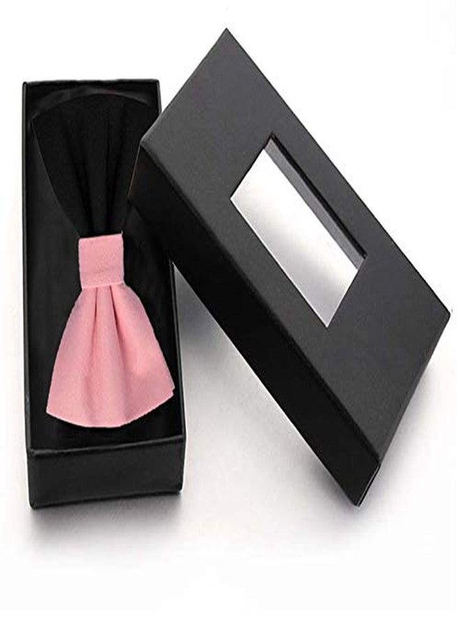 RR Design Red Dog Bow Tie/Dog Bow-tie/Dog Gift Dog in Tuxedo(Adjustable) (Pink & Black, Large) - Image 3