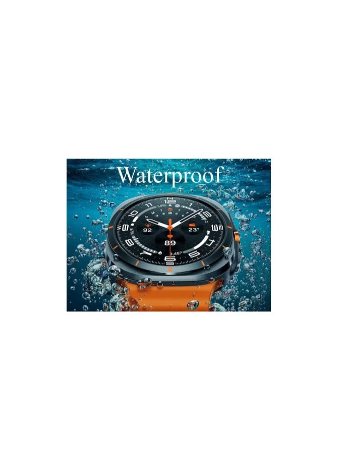 Haino Teko - 1 Ultra Waterproof Smartwatch With AMOLED Display and 3 Pair Straps For Men Silver - Image 1