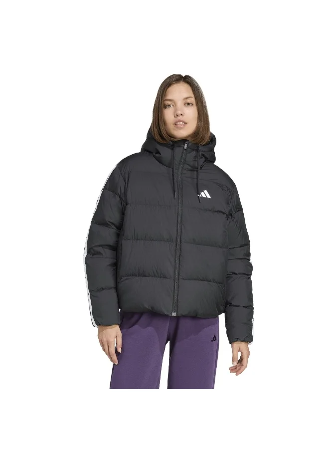 Adidas Adidas W Ess 3S P D Ho Black Jacket (Down) Jackets For Women