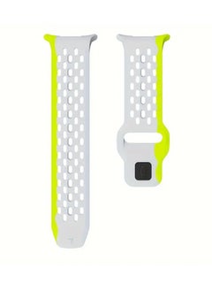 MOCOM Dual-Tone Silicone Band for Samsung Galaxy Watch Ultra 47mm, Breathable Replacement Strap for Galaxy Watch Ultra 47mm, Two-Color Sport Wristband Smartwatch Accessories  - Image 3