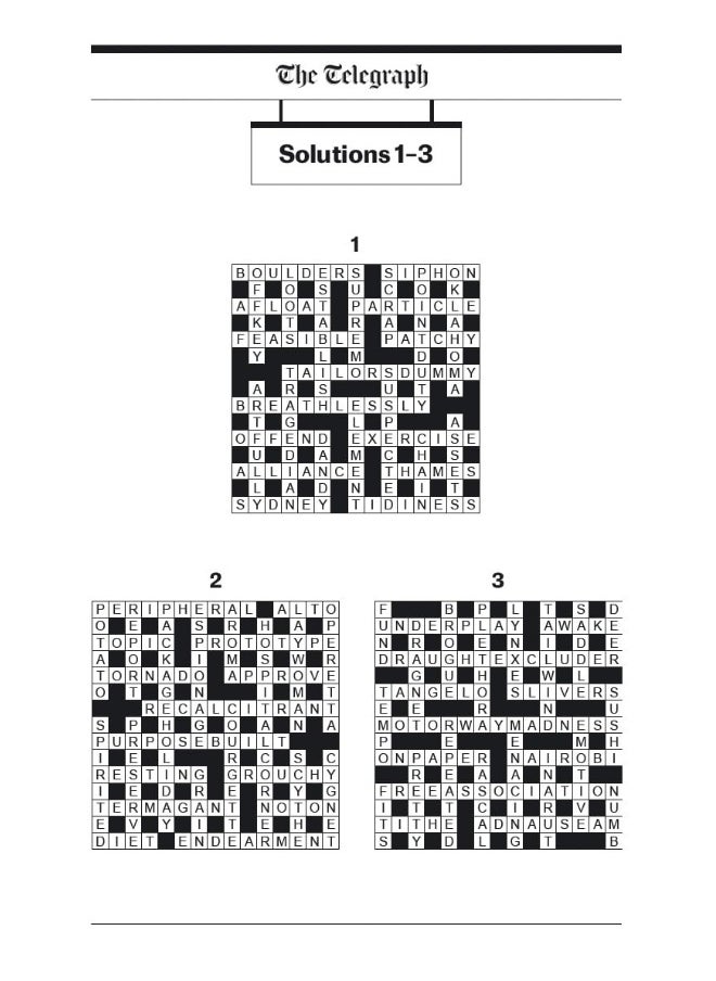 The Telegraph Large Print Cryptic Crosswords 1  - Image 5