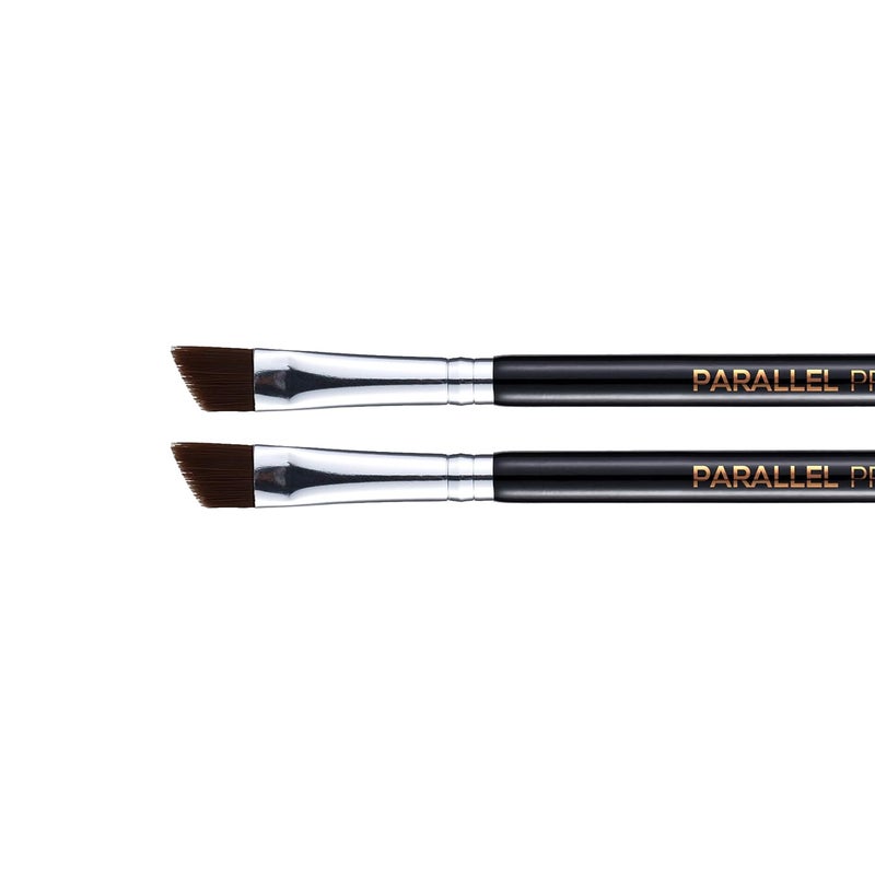 PARALLEL PRODUCTS - The BROW Brush - (2 Pack) Premium Angled Eyebrow Brush for Powder, Henna, Cream, Tint, Makeup, Gel, Lamination and Wax - Image 5