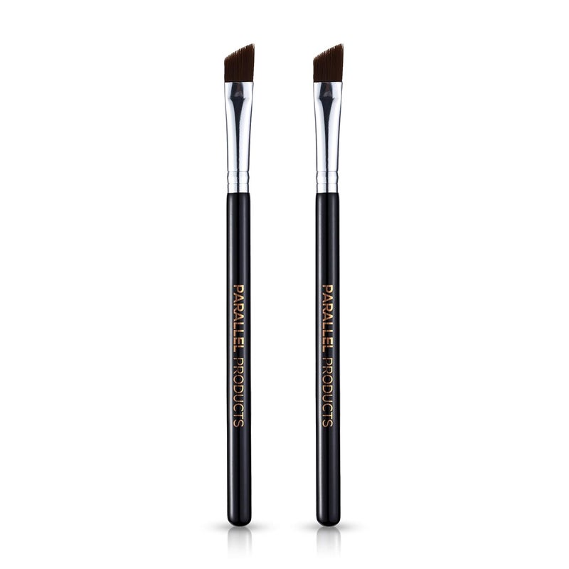 PARALLEL PRODUCTS - The BROW Brush - (2 Pack) Premium Angled Eyebrow Brush for Powder, Henna, Cream, Tint, Makeup, Gel, Lamination and Wax - Image 4