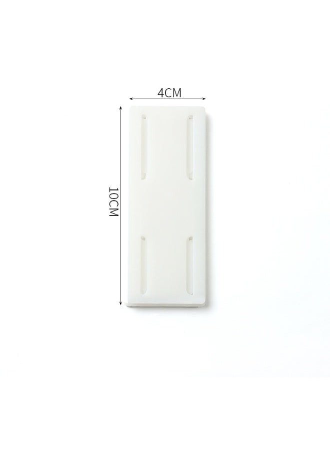 2 pcs,No - Punching Power Strip Holder, Self - Adhesive Wall - Mounted Organizer for Socket, Power Strip & Router, Trace - free Installation  - Image 2