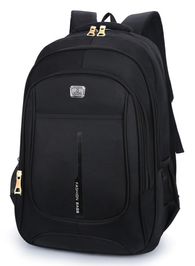 wowofa Business Laptop Bag, Classic Waterproof Travel Backpack Fits 15.6 Inch Computer Notebook with Inner Organizer for Men, Black - Image 2