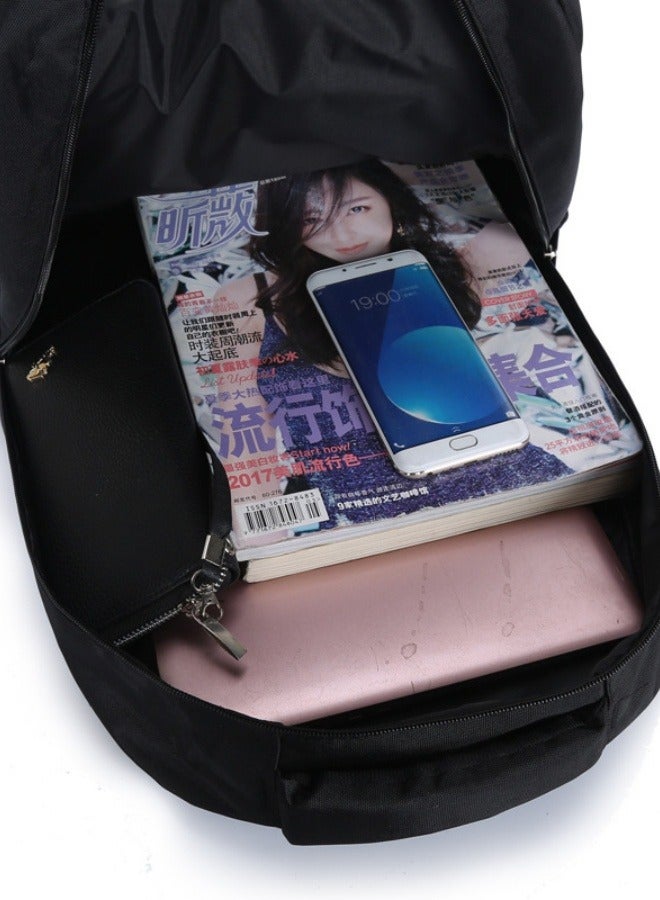 wowofa Business Laptop Bag, Classic Waterproof Travel Backpack Fits 15.6 Inch Computer Notebook with Inner Organizer for Men, Black - Image 3