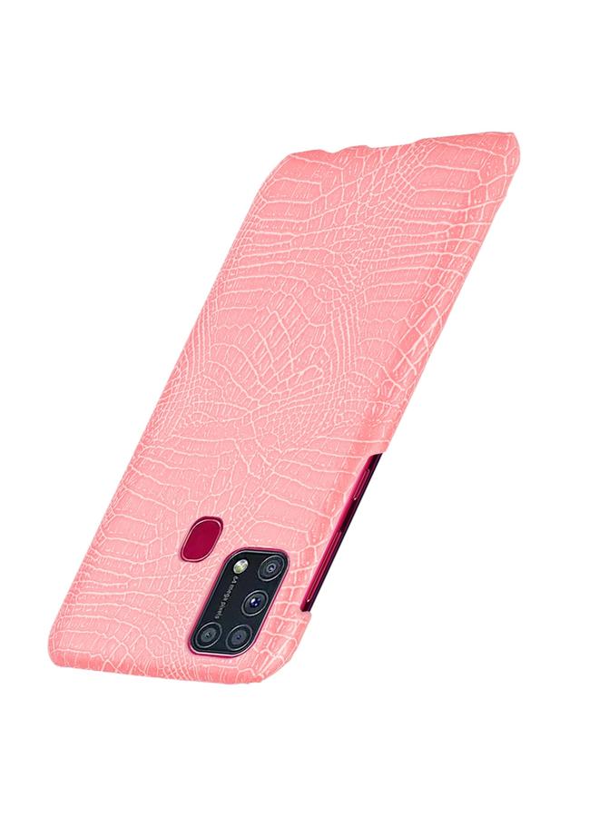 Zaboon Case For Galaxy M31 Shockproof Crocodile Texture PC + PU Case - Image 3