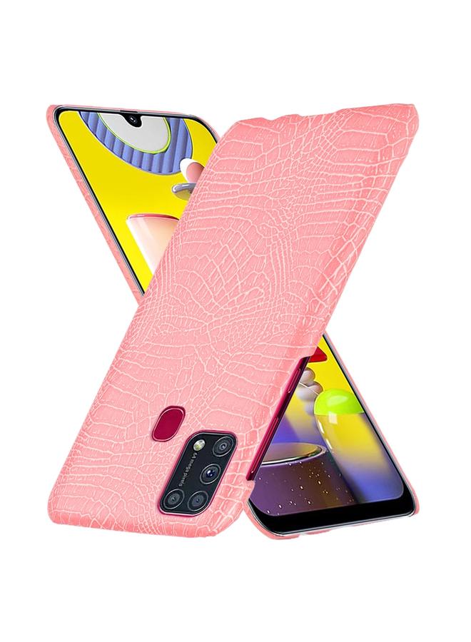 Zaboon Case For Galaxy M31 Shockproof Crocodile Texture PC + PU Case - Image 2