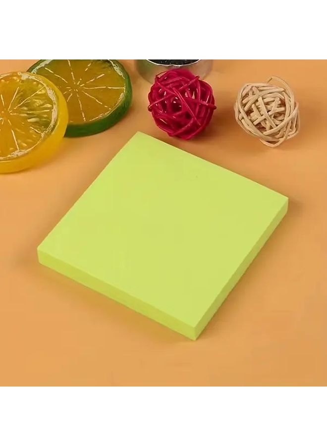 50 Sheets Solid Color Sticky Notes Random Color 1 Book For School Office Memo Marking - Image 5