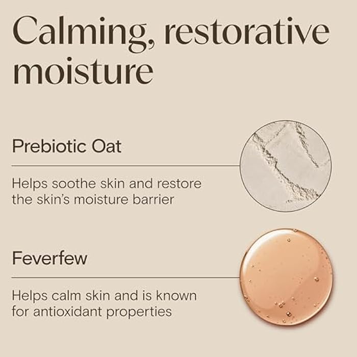 Aveeno Sensitive Skin Moisturizer Bundle, Calm + Restore Oat Gel Facial Moisturizer, 1.7 oz, & Trial Size Daily Moisturizing Cream + Prebiotic Oat, 0.5 oz, Fragrance-Free, Two Items - Image 2