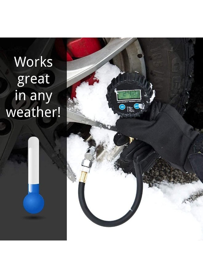 Generic Digital Tyre Air Deflator with Pressure Gauge Rapid Deflation Tool for 4WD, 4x4 & Off-Road Vehicles Heavy Duty, Accurate PSI Reader for Car, SUV, Truck  - Image 5