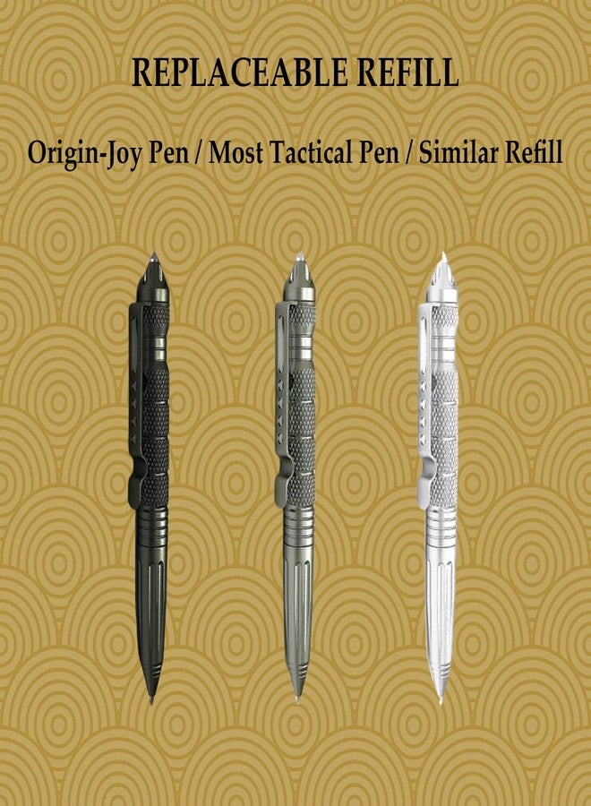 Origin-Joy 30 PCS Ink Pen Refills, Replaceable Ballpoint Pen Refills, 1mm Medium Tip (Black) - Image 5