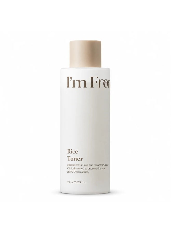 I'm From Rice Toner for Skin Hydration and Brightening – 150 ml - Image 1
