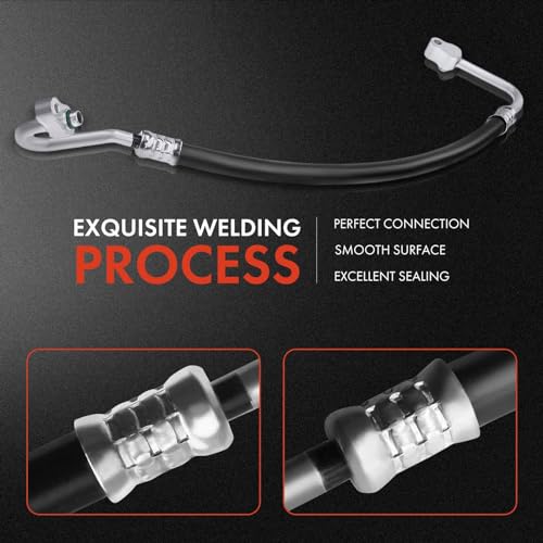 A-Premium A/C Discharge Line Hose Assembly Compatible with Mitsubishi Outlander 2004-2006 L4 2.4L, Compressor to Condenser - Image 5