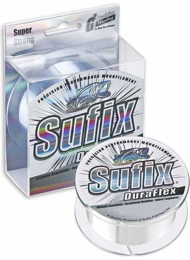 Sufix - Duraflex Fishing Line CLEAR-0.30MM - 300MT - 8.5kg - Image 1