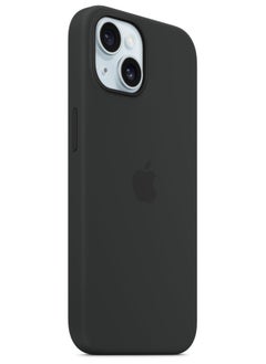 Silicone Apple iPhone 14 Silicone Case with MagSafe - Black  - Image 2
