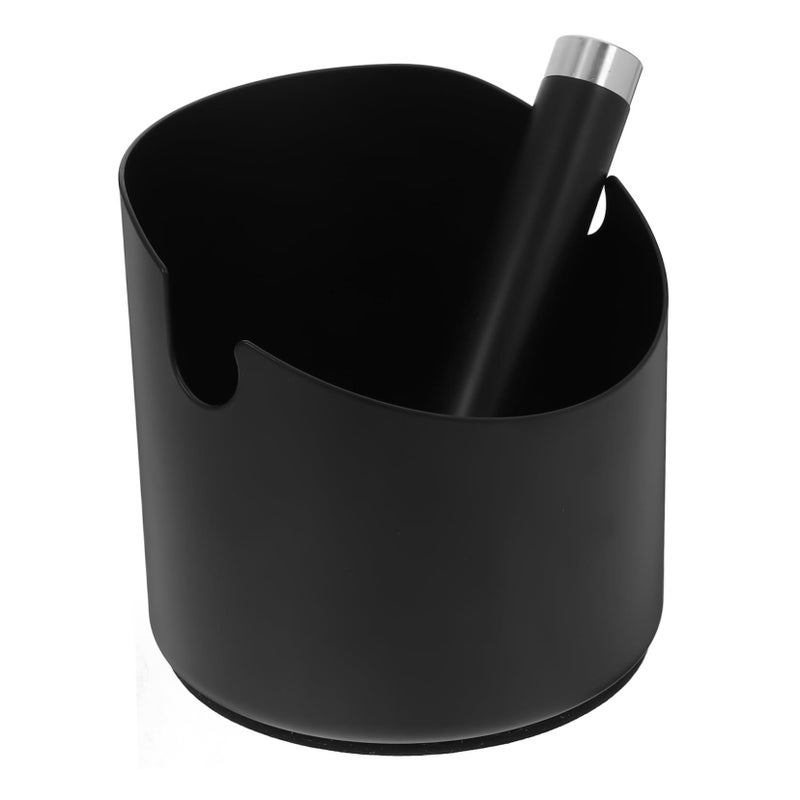 Espresso Knock Bin Coffee Grounds Container Skid Design Mess Disposal Kitchen Waste Use - Image 2