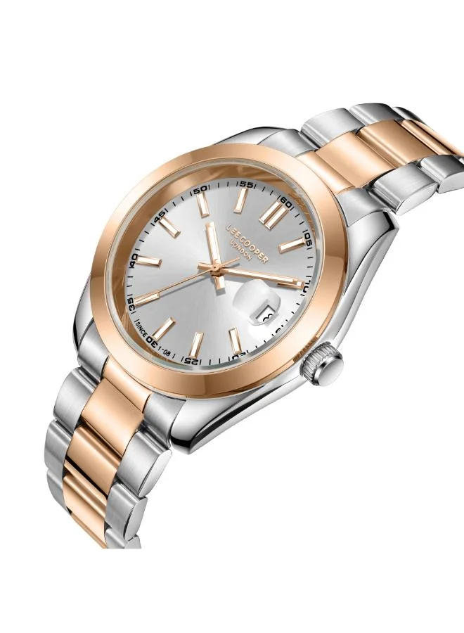 لي كوبر Men's Metal Analog Watch LC08189.560 - 41 mm