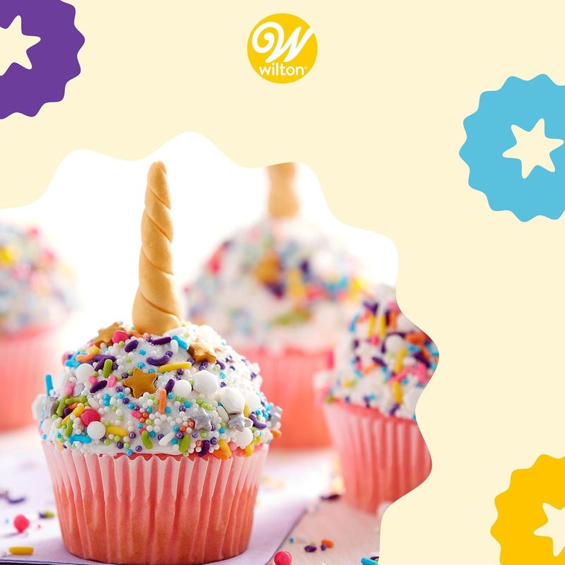 Wilton Perfect Results Premium NonStick Cupcake Pan 12Cup Muffin Tin Steel Baking Supplies - Image 5