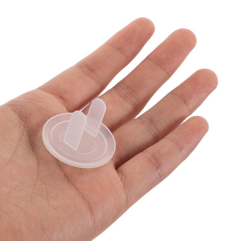 100pcs Safety Outlet Covers Proof Plug Protectors Touch-Proof Socket Covers Anti-electrocution Plug Safety for Home Nursery - Image 4