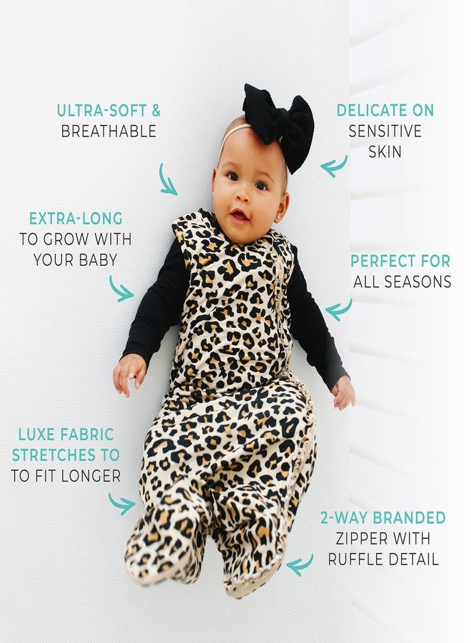 Posh Peanut Baby Wearable Blanket - Newborn Sleeveless Ruffled Sleep Bag - Viscose from Bamboo Infant Wear - 1 TOG - Image 4