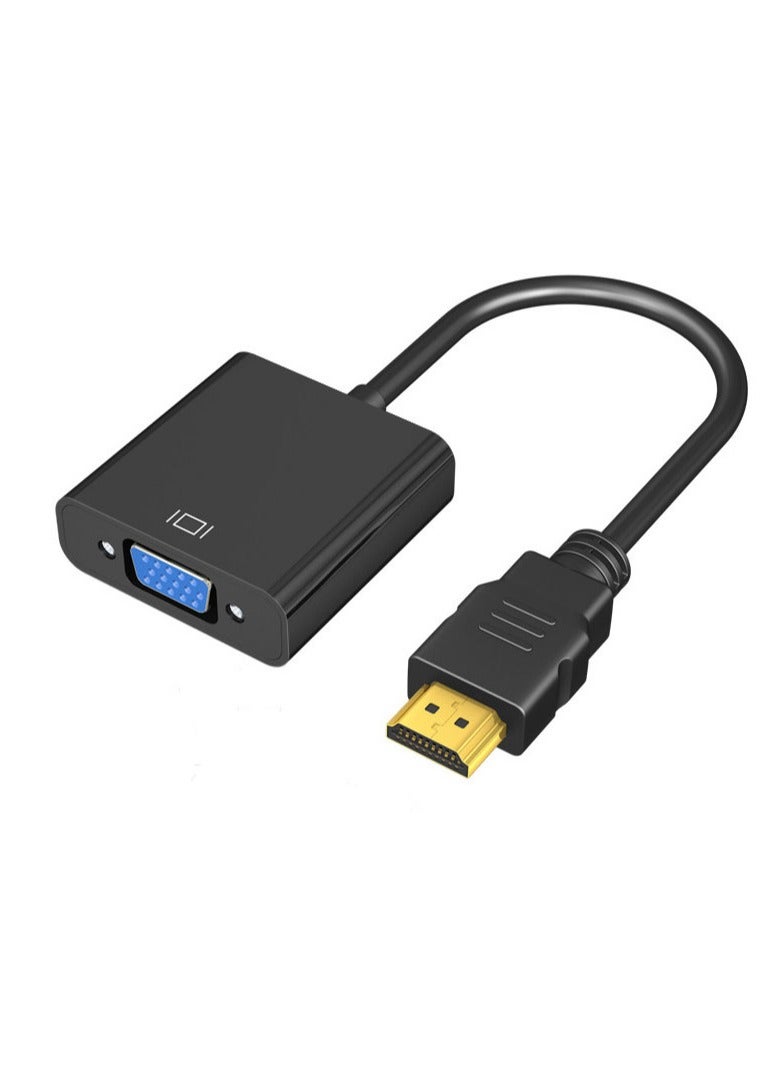 HDMI TO VGA Converter Adapter Cable 1080P Male to Female for PC, DVD, HDTV and Laptop, Prolink-H2V - Image 1