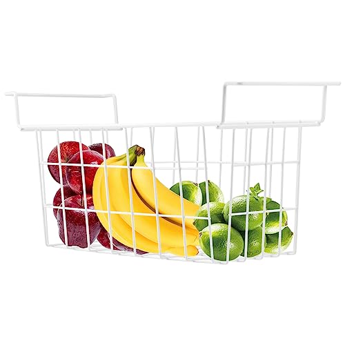 Orgneas 17.5 Inch Freezer Organizer Bins for Chest Freezer Refrigerator Basket Storage Rack Bins Deep Freezer Metal Wire Baskets 2Pcs - Image 5