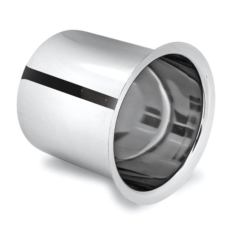 GALOOF GALOOF Stainless Steel Deep Gunj for Boiling Milk and Water | Flat Bottom Deep Milk Pot Set of 3 | Long Tapeli Milk Boiler Vessel | 1 L, 1.3 L, 1.7 L Set of 3 Milk Pot Set  - Image 4