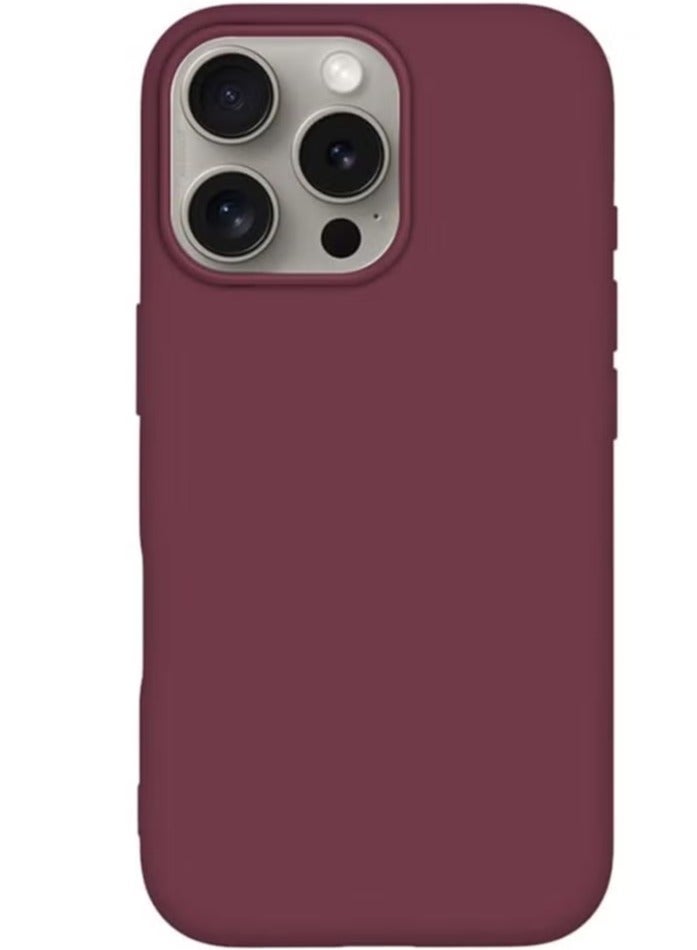 Liquid Silicone Case for iPhone 16 Pro - Ultra Slim Design with Soft Anti-Scratch Microfiber Lining & Drop Protection - Image 2