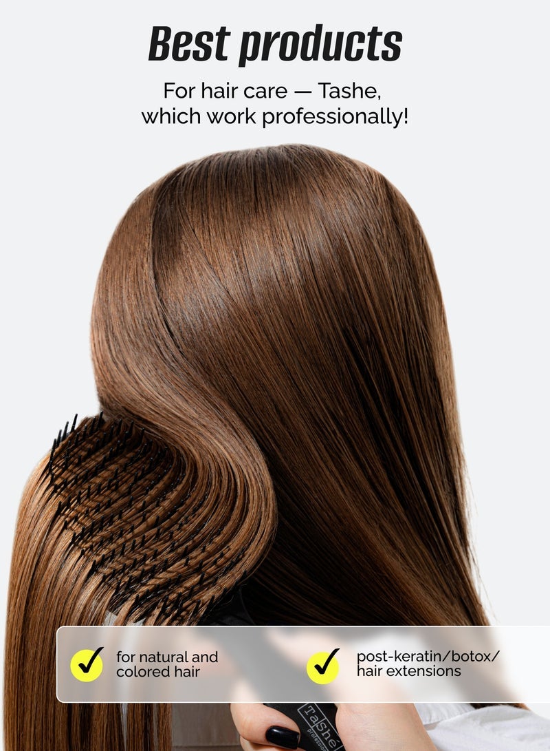 تاش بلسم "الحجم واللمعان" 300 مل ، يمنح الشعر لمعانا صحيا ، ويحافظ على مرونة الشعر ومقاومته للتلف ، ويهدئ البشرة. - Image 5