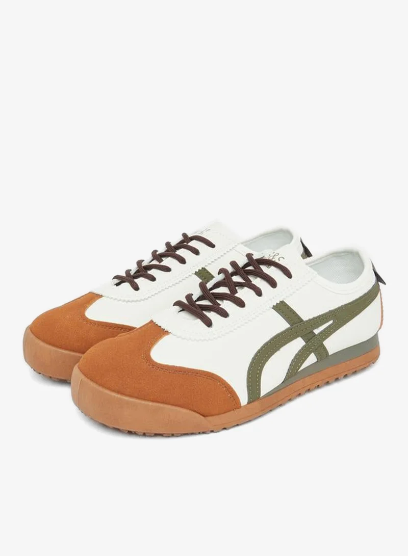 ستايلي اكتيف سنيكرز برباط بألوان متداخلة وخطوط جانبية