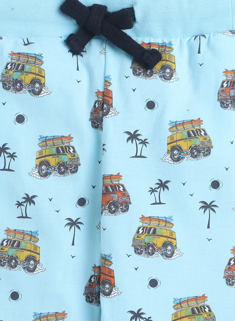 victor and jane Victor and Jane - Printed T-shirt and All-Over Printed Pyjama Set