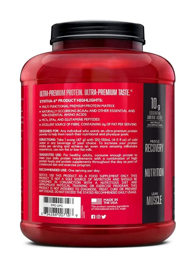 BSN - BSN SYNTHA-6 Whey Protein Powder, Chocolate Protein Powder with Micellar Casein, Milk Protein Isolate, Chocolate Milkshake, 48 Servings - Image 1