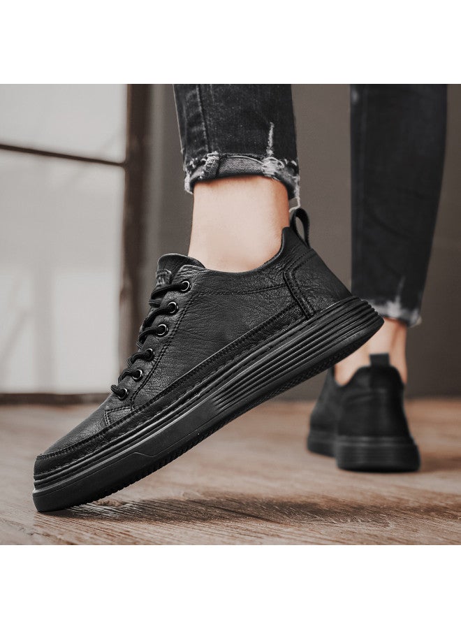 یاركون أحذية رجالية كاجوال ذات طراز كلاسيكي، أحذية أعمال للخريف، سنيكرز رجالية، أحذية تزلج رجالية - Image 3