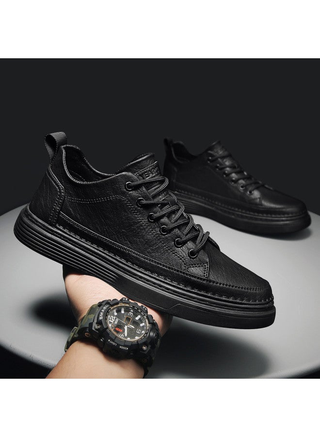 یاركون أحذية رجالية كاجوال ذات طراز كلاسيكي، أحذية أعمال للخريف، سنيكرز رجالية، أحذية تزلج رجالية - Image 4