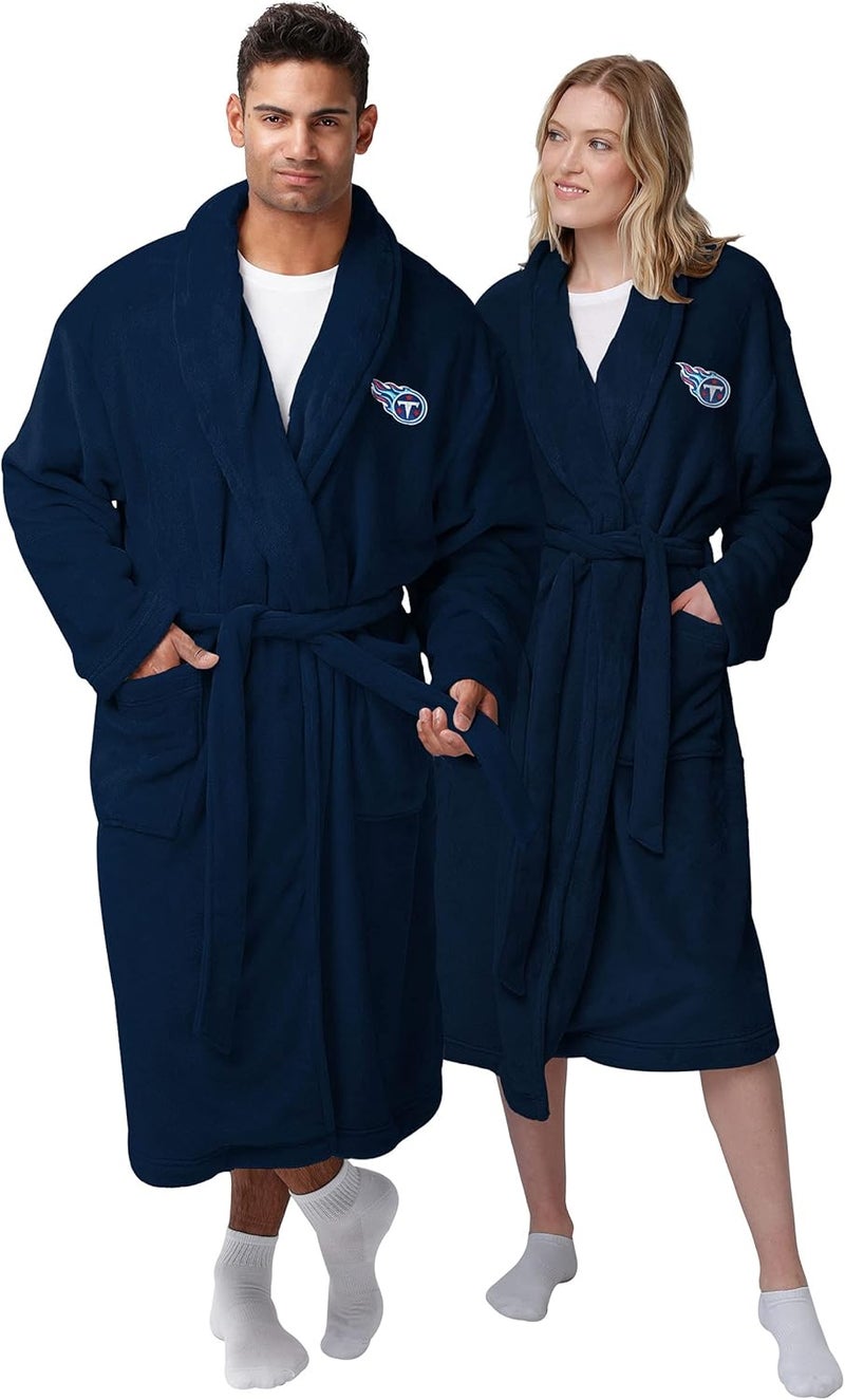 FOCO NFL Team Logo Soft Lazy Day Robe - Image 1