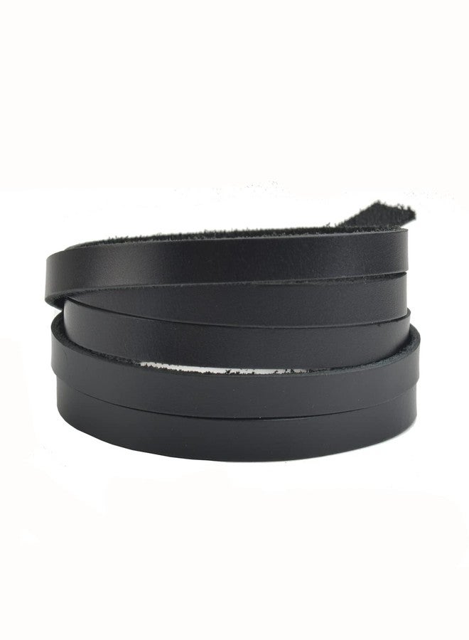 أساور رانتانتو الجلدية الأصلية الملفوفة، أساور عصرية غربية قابلة للتكديس، أساور بوهيمية متعددة الطبقات قابلة للتعديل، مجوهرات للرجال والنساء (أسود) - Image 3