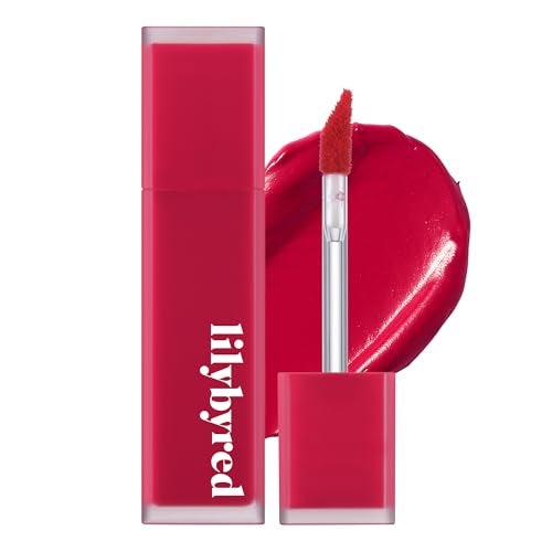 lilybyred Mood Liar Velvet Tint Korean Moody Matte Lip Stain Creamy Velvet Texture Blurring SoftFocus Effect Highly Pigmented SmudgeProof LongLasting 014 oz 06 Innocent Apple - Image 1
