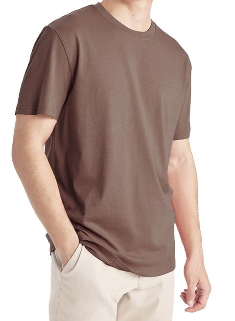 تي شيرت قطن نص كم - تي شيرت رجالي