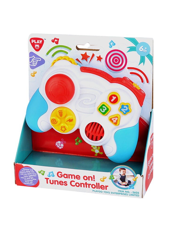 PlayGo Game On! Tunes Controller Toy (13 cm, White) - Image 1
