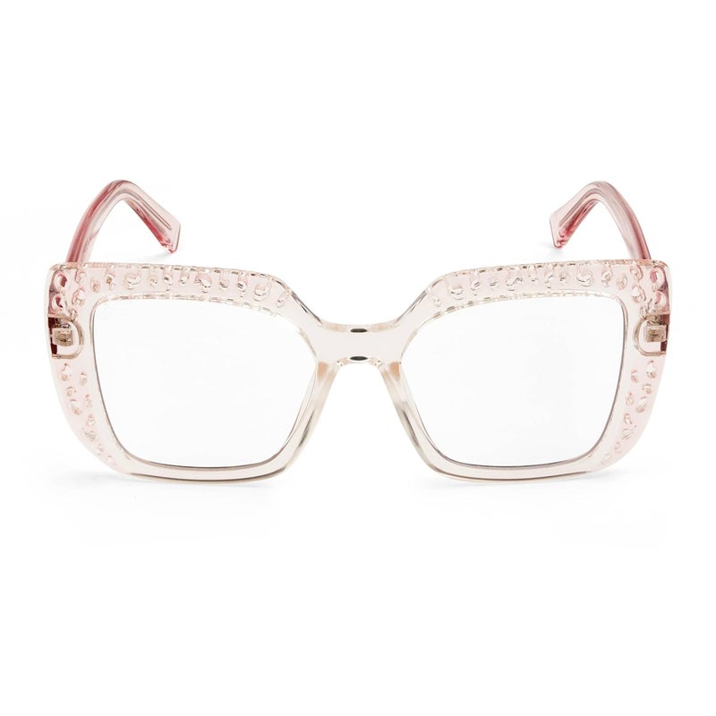 PERKEY Store PERKEY Bold Collection | Blu Cut & Antiglare Computer Eyeglasses | Full Rim Square Shape | For Women | Medium | OPTL0020 - Image 5