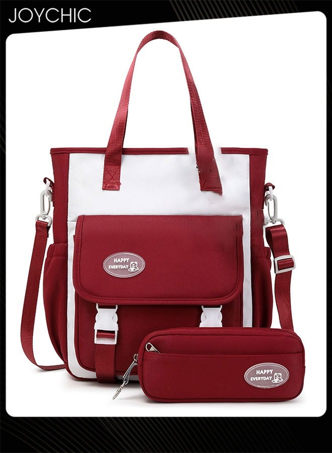Joychic Simple Waterproof School Tote Bag