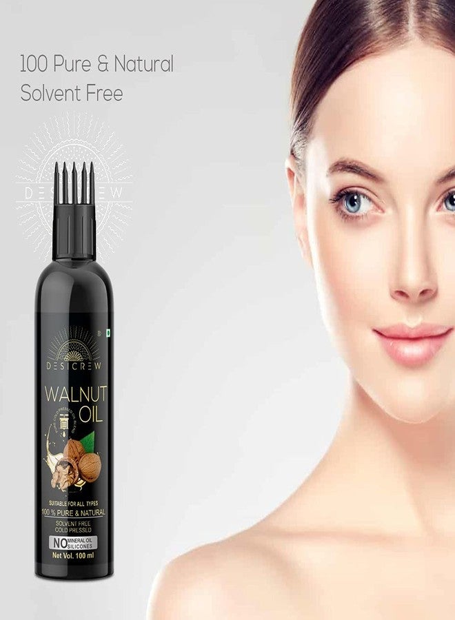 Desicrew Pure Blackseed (kalonji) & Rosemary Cold Pressed oil with Applicator For Skin, Body & Hair Care in combo pack of 2 (100ml + 100Ml) - Image 3