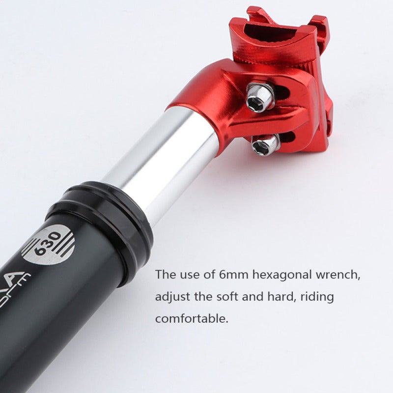 EXA Bike Suspension Seatpost 31.6 Shock Absorber - Aluminum Alloy Oil Pressure Damping Seats Rod for Comfortable Riding - Image 2