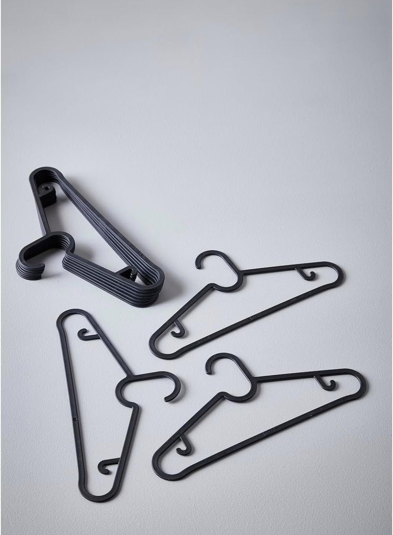 Ikea Ikea Hangers Flexible Sturdy - Black (Pack of 20) - Image 1