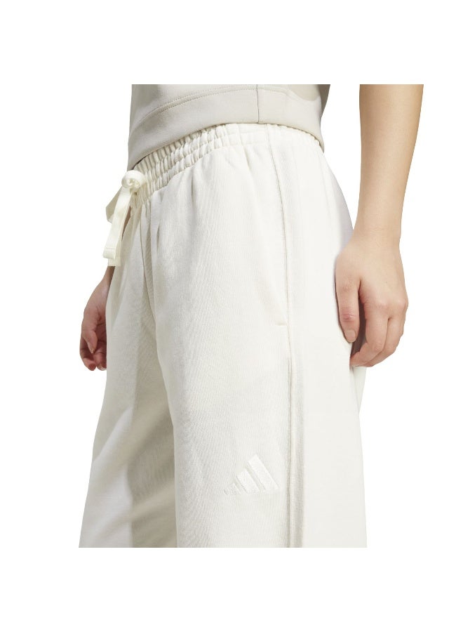 Adidas W All Szn Ft Pt White Training Pants For Women XS - Image 5