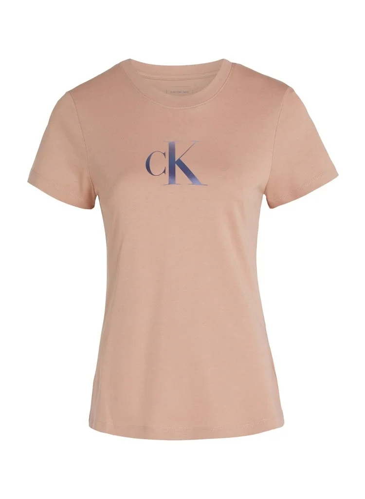 Calvin Klein Jeans Logo Detail Knitted T-Shirt