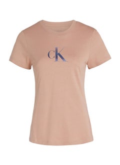 Calvin Klein Jeans Logo Detail Knitted T-Shirt  - Image 5