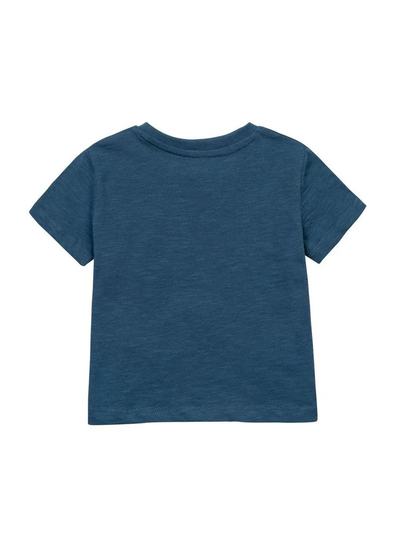 مينوتي Teen Boys  Loose T Shirt With Side Pocket