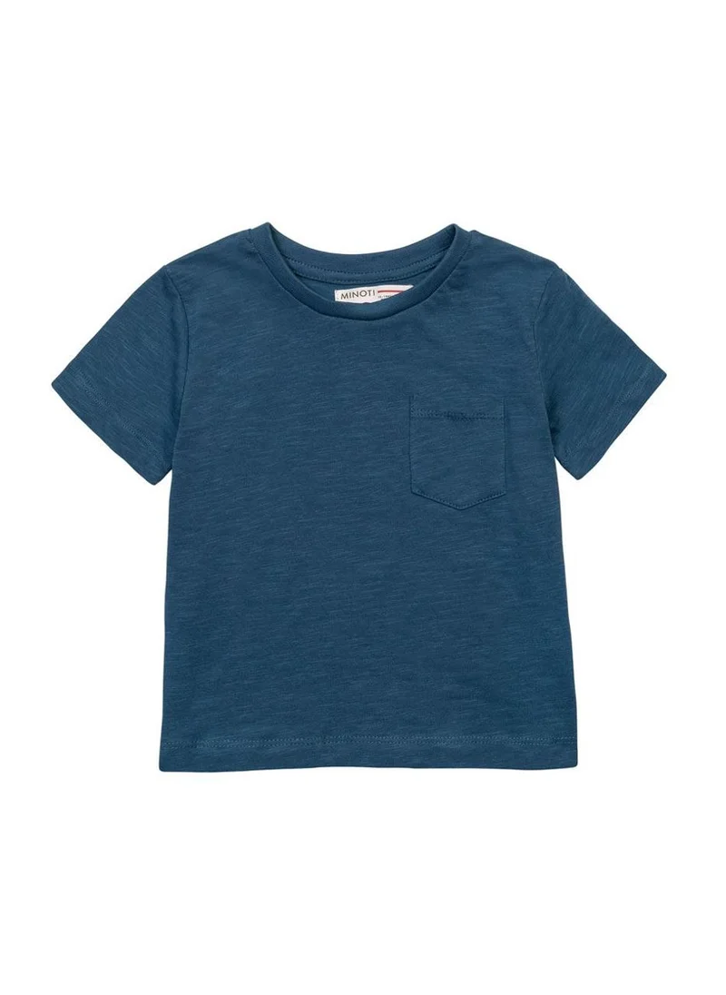 مينوتي Teen Boys  Loose T Shirt With Side Pocket
